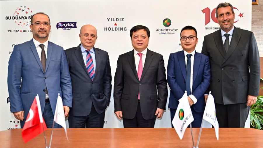 Yıldız Holding, Aytaç Gıda ve Astronergy İş Birliğiyle GES Projesi için Anlaşma İmzaladı