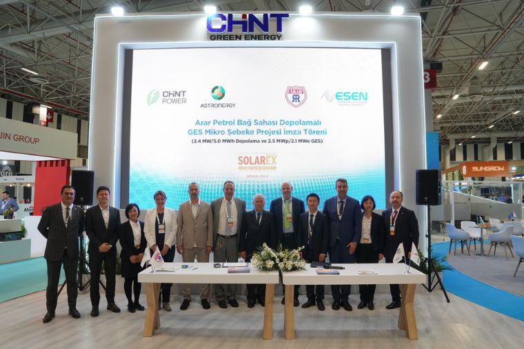 Chint Power’dan Türkiye’nin En Büyük Mikro Şebeke Uygulamalı Depolamalı Güneş Enerjisi Tesisi için Önemli İş Birliği