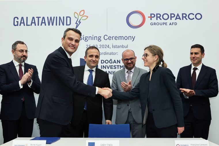 Galata Wind, Proparco ile 25 Milyon USD Tutarında Kredi Anlaşması İmzaladı
