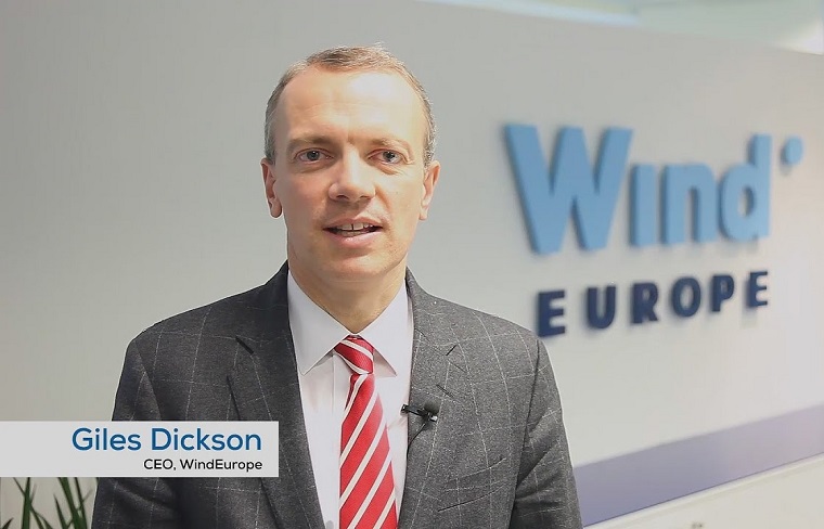 WindEurope CEO'su Giles Dickson, MARENTECH EXPO için Türkiye’ye Geliyor
