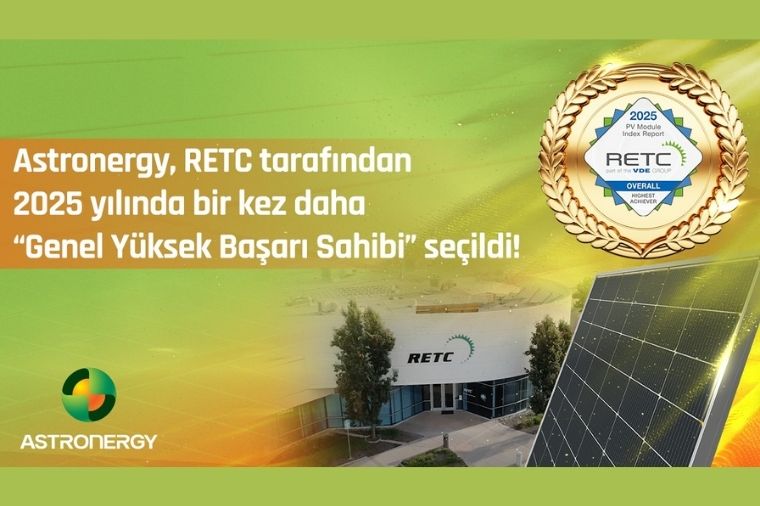 Astronergy, 2025 Yılında Bir Kez Daha Önemli Bir Uluslararası Başarıya İmza Attı